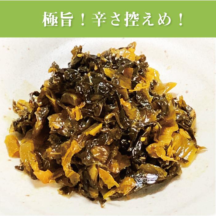 送料無料！イヌイの福岡県産辛子高菜「漬物語り」小辛5袋セット 300g×5袋セット