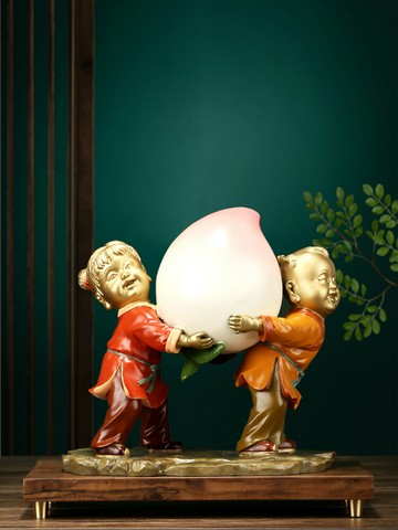 福童擺件送朋友送長輩實用客廳家居創意工藝品