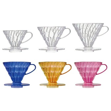 HARIO V60樹脂/Tritan濾杯 奶瓶專用材質 不含BPA 01/02/03 日本製