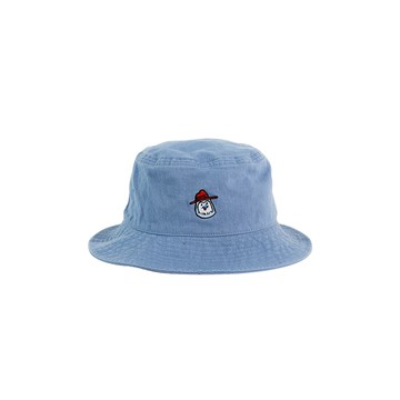 HYGGE CAMP 刺繡漁夫帽  \  藍色(貓頭鷹-BLUE)