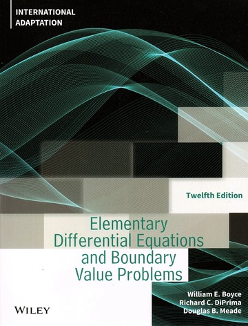 Boyce`s Elementary Differential Equations and Boundary Value Problems (12版) BOYCE 2022 John Wiley