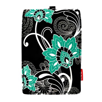 DQ Digi 2層魔鬼氈收納包 聚脂纖維尼龍材質  13 x 8.5cm  古典綠