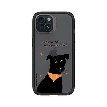 iPhone 15 Mod NX 黑 - 小犬工作室 The little K9s - Love yourself.