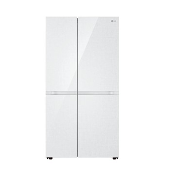 LG 玻璃鏡面變頻對開冰箱 653L 白色 GL-BL62WM