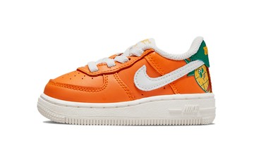 TD NIKE AIR FORCE 1 LOW LV8 ORANGE WHITE