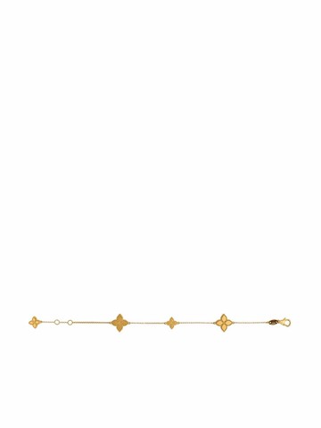 Roberto Coin - 18kt yellow gold Princess Flower bracelet - women - 18kt Yellow Gold - 18