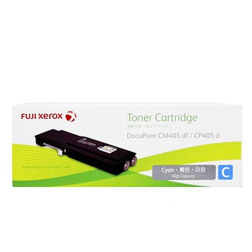 【史代新文具】FUJI XEROX CT202034 原廠藍色碳粉匣