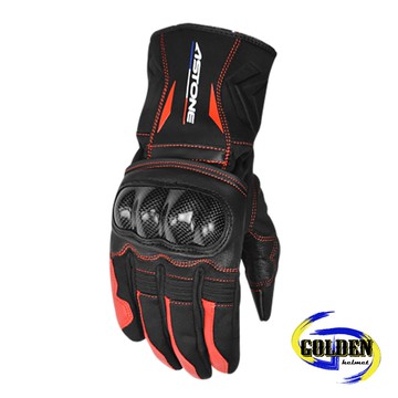 【熱銷爆款】Astone GC01 黑紅 全防禦碳纖手套 防摔手套【門市同步販售部分顏色尺寸可能缺貨/急用者下單請先確認庫存】