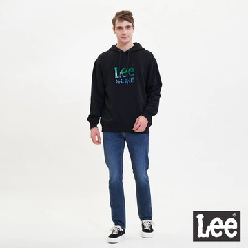 Lee 705 中腰標準小直筒牛仔褲 男 Modern 中藍LL220239189