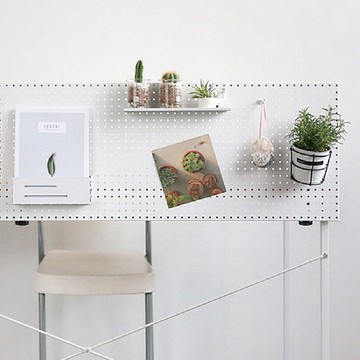 完美主義│inpegboard洞洞板專用-辦公桌架 韓國製 洞洞板專用 辦公桌架 2入/組【G0070】