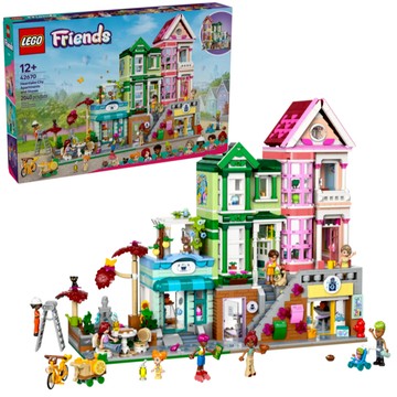 【小天使玩具團購】（現貨）LEGO 42670 心湖城公寓和商店