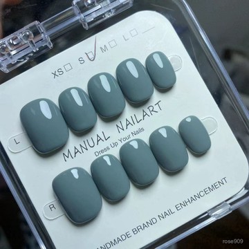 💅純色合集💅純手工穿戴甲 純色短甲 純欲穿戴甲 學生穿戴甲 簡約穿戴甲 短方圓穿戴甲 短方穿戴甲 短款美甲