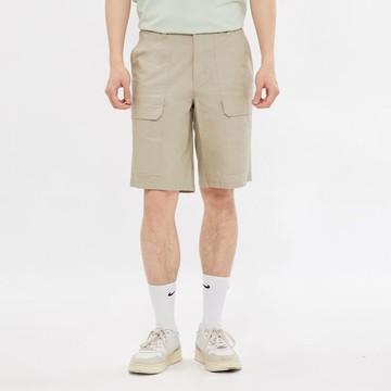 Hang Ten- 口袋直筒短褲-男(硬木棕)