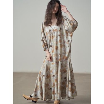 氣質不規則寬松大版2024新連衣裙