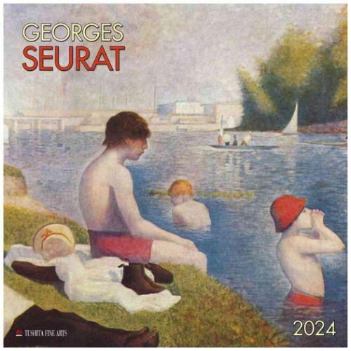 Calendar 壁掛けカレンダー2024年 TUSHITA Georges Seurat