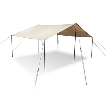 Northpeak Lunar Recta Tarp L SPUNTEC 方形天幕 豆奶色  560 x 440 cm