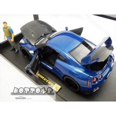 ワイルドスピード ミニカー 1/18 GTR R35 2009 ブライアンの