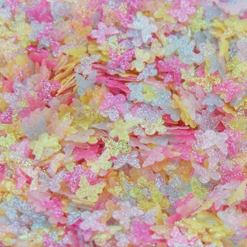 ⚡免運臺灣有貨⚡金蔥6mm小蝴蝶亮片彩色蝴蝶閃片DIY手工水晶滴膠流沙填充物花片⚡可開票