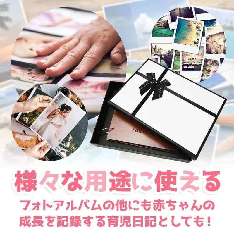 木製フォトアルバム たんぽぽ フォトブック 写真 プレゼント 記念