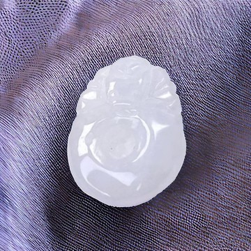 【福在眼前】冰種翡翠福貝項鍊 | 天然緬甸玉A貨翡翠 | 送禮