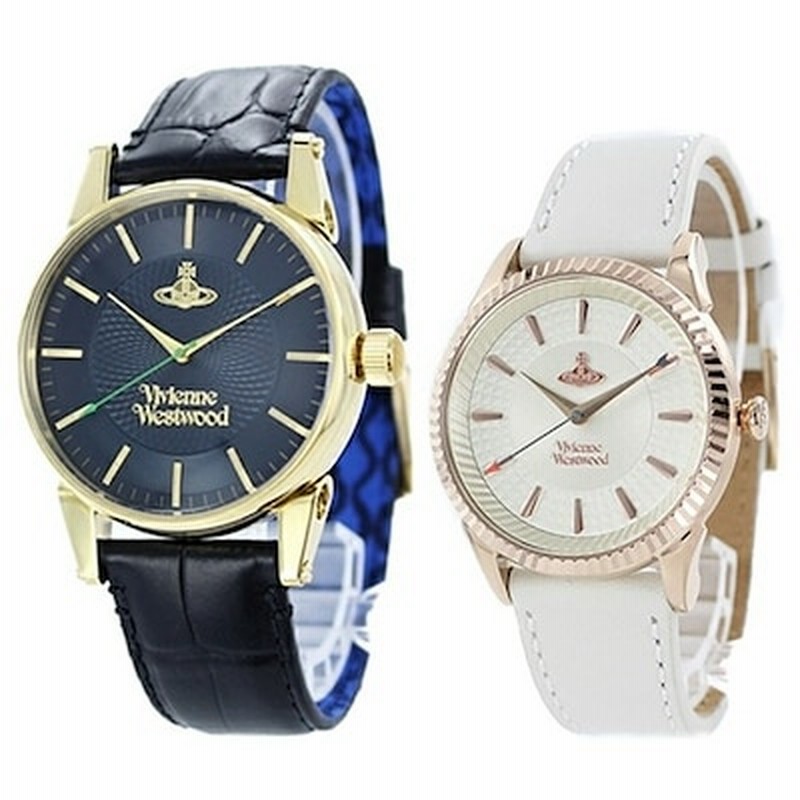 男性 女性 プレゼント 腕時計 ペアウォッチ カップル 夫婦 両親 結婚式 結婚記念日 メンズ レディース ヴィヴィアン ウエストウッド ブラック アイボリー レザー 革 ベルト 通販 Lineポイント最大1 0 Get Lineショッピング
