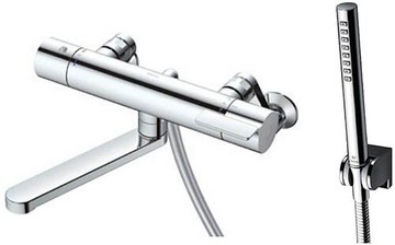 TOTO【日本代購】溫控蓮蓬頭 淋浴龍頭 筒狀蓮蓬頭TBV03405J 日本製