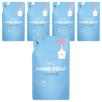 DHC 溫和泡泡潔手乳 補充包 輕盈泡沫 添加保濕成分  450ml  5包