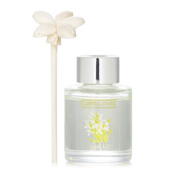 Carroll & Chan 卡羅爾與陳 迷你擴香枝 - # Ginger Lily (Ginger Lily, Green Leaves & Vanilla) 20ml-香薰