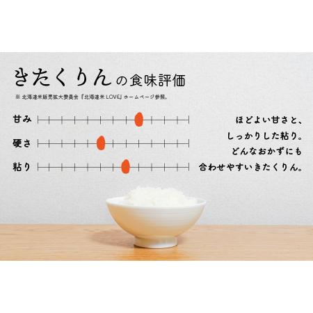 ふるさと納税 浦河の特別栽培米「きたくりん」精米(5kg×2袋)定期便(全3回)[28-1209] 北海道浦河町