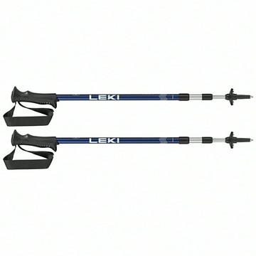 ├登山樂┤德國 LEKI Eagle 橡膠握把無避震旋轉鋁合金登山杖 1對 110-145cm 65320111