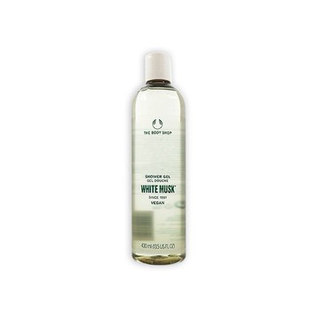 THE BODY SHOP 美體小舖~白麝香絲柔沐浴膠(400ml) 純素保養