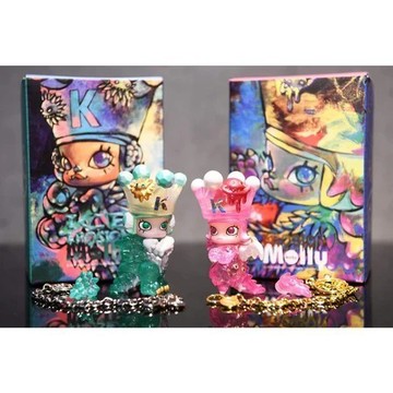 ✿AREA.TOY✿ 吊飾-MOLLY水滴鑰匙扣