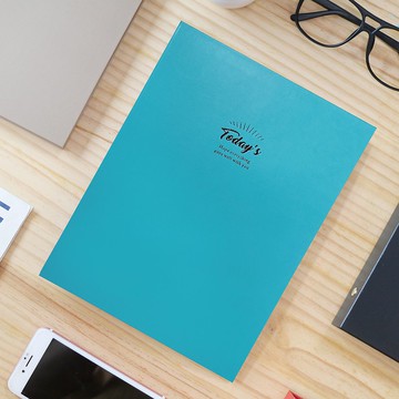 Ching Ching X 簡單生活系列 CBN-350 A5經典圓紋6孔精裝孔夾