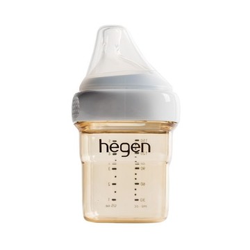 新加坡 hegen 金色奇蹟PPSU多功能方圓型寬口奶瓶 150ml