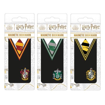 *【哈利波特】學院服造型 磁鐵書籤-葛萊芬多/史萊哲林/赫夫帕夫