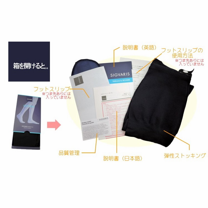 送料無料】 弾性ストッキング 鳴り響い 医療用 シグバリス コットン(綿 