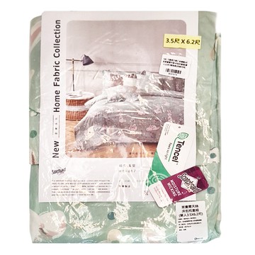 寢城之戀 40支萊賽爾天絲床包枕套2件組 台灣製 單人 福兔綠