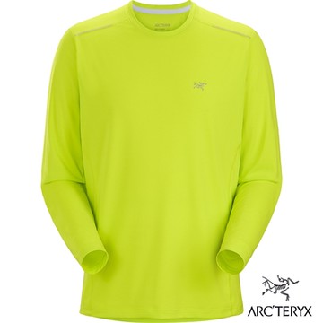 【Arcteryx 始祖鳥官方直營】男 Motus 快乾長袖圓領衫 音速雜綠