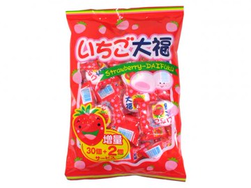 Yaokin Strawberry Daifuku in a Bag (32 pieces)