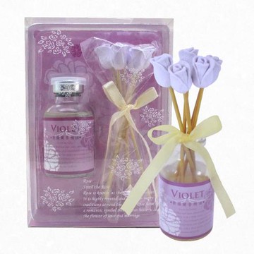 小玫瑰擴香棒組20ml(紫羅蘭)【Omiya香氛】日系香氛 小空間 簡單生活