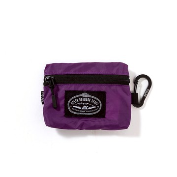 日本限定 Poler Light Stuff Coin Pouch 輕便收納零錢包 / 紫色