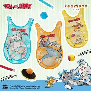[快速出貨] 家庭放電運動會【Teamson】LINE禮物獨家1+1｜湯姆貓與傑利鼠躲避球 x 3合一動物益智遊戲組｜1688一路發 兒童禮物 生日禮物 創意 趣味玩樂 親子童玩樂 天秤座 天蠍座