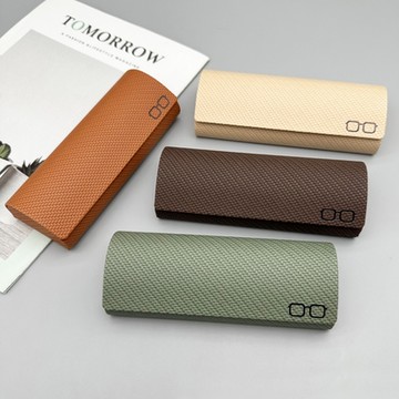 seoul show首爾秀  編織紋全鐵環保PU皮防壓抗摔墨鏡老花近視太陽眼鏡盒