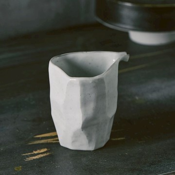 手工粗陶杯子不規則公道杯公杯分茶器手沖咖啡分享杯壺日式1入