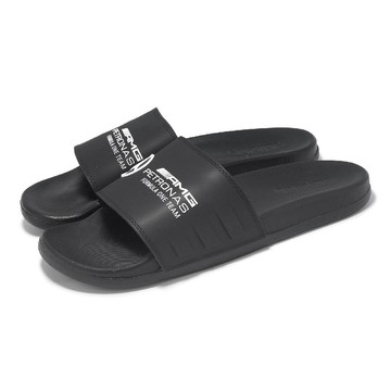 x MERCEDES 聯名拖鞋 Adilette Comfort 男鞋 女鞋 黑 白 賓士 JR1070