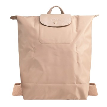 LONGCHAMP LE PLIAGE ONE系列尼龍單色摺疊後背包(中/米)
