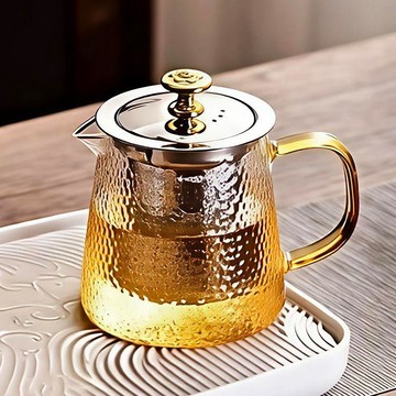 臺灣/免運✨壺茶  玻璃茶壺家用  水壺玻璃茶壺泡茶家用茶具套裝單壺茶漏一體加厚耐高溫泡茶壺餐廳新款