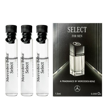 ​Mercedes Benz 賓士 尊爵非凡男性淡香水 1.5ml 針管X3入組