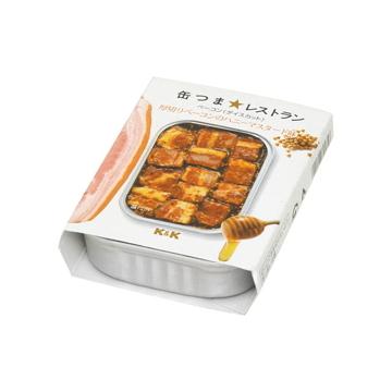 KK  缶つまレストラン  厚切りベーコンのハニーマスタード味  105g  x 