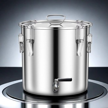 免運 不锈钢保温桶 奶茶桶304不銹鋼油桶酒桶食用花生油帶蓋加厚密封罐儲水桶密封桶帶龍頭 可開發票 全館八折 工廠現貨直銷 新品特價 y9053